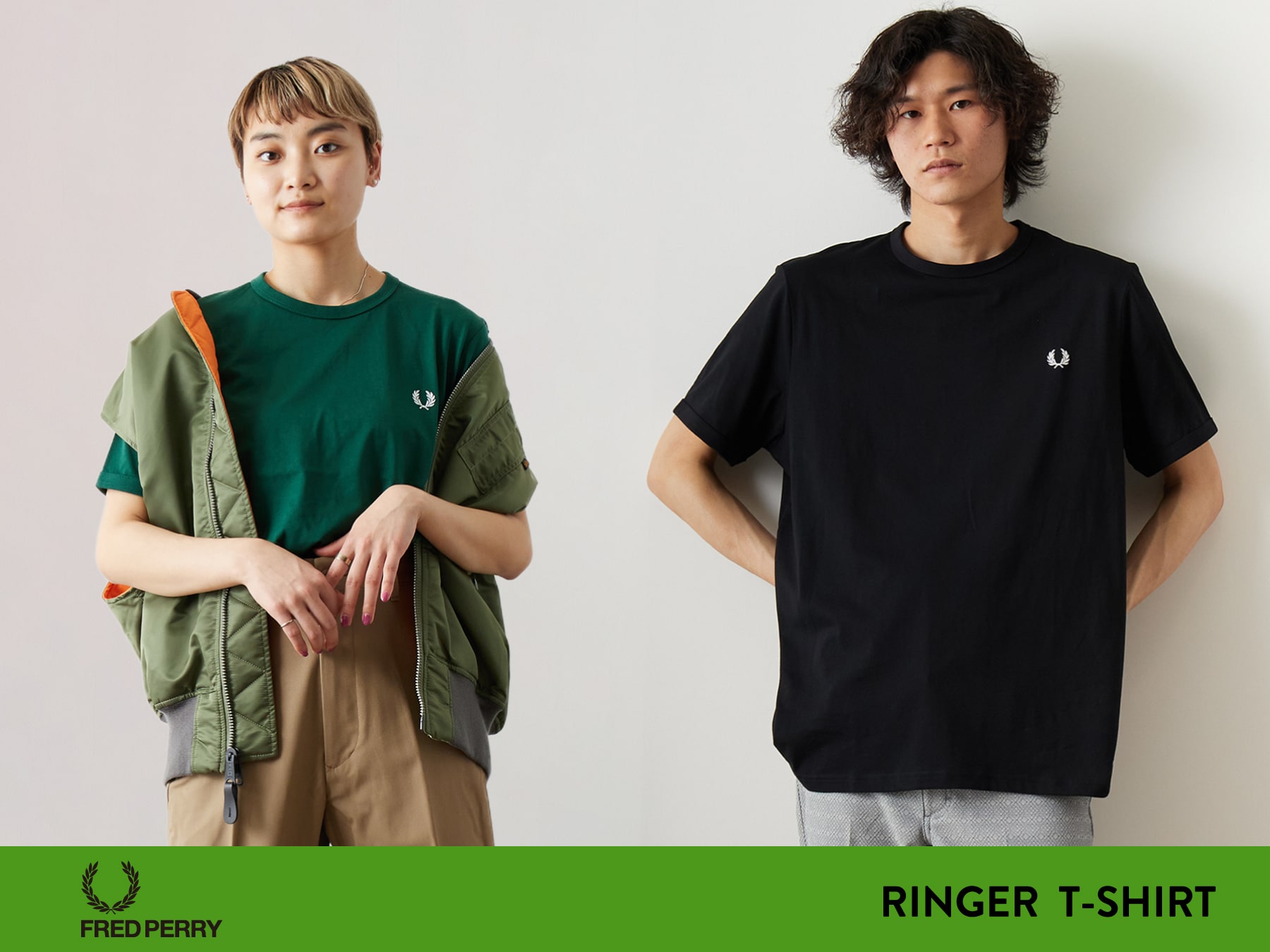 英国カルチャーの象徴 FRED PERRY(フレッドペリー)との別注Tシャツがリリース