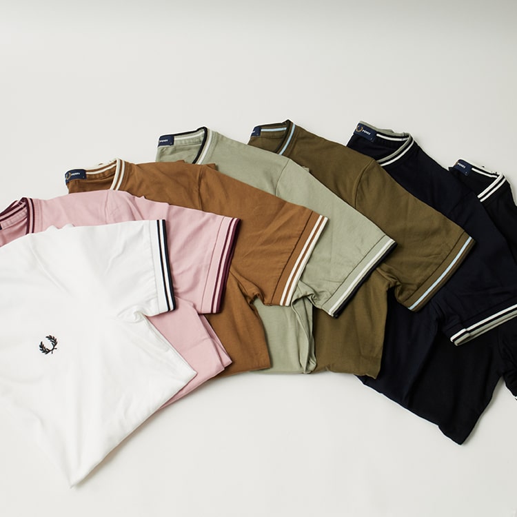 英国カルチャーの象徴 FRED PERRY(フレッドペリー)との別注Tシャツがリリース