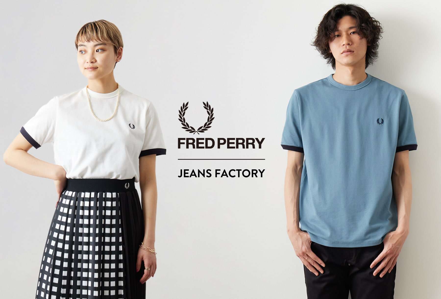 英国カルチャーの象徴 FRED PERRY(フレッドペリー)との別注Tシャツがリリース