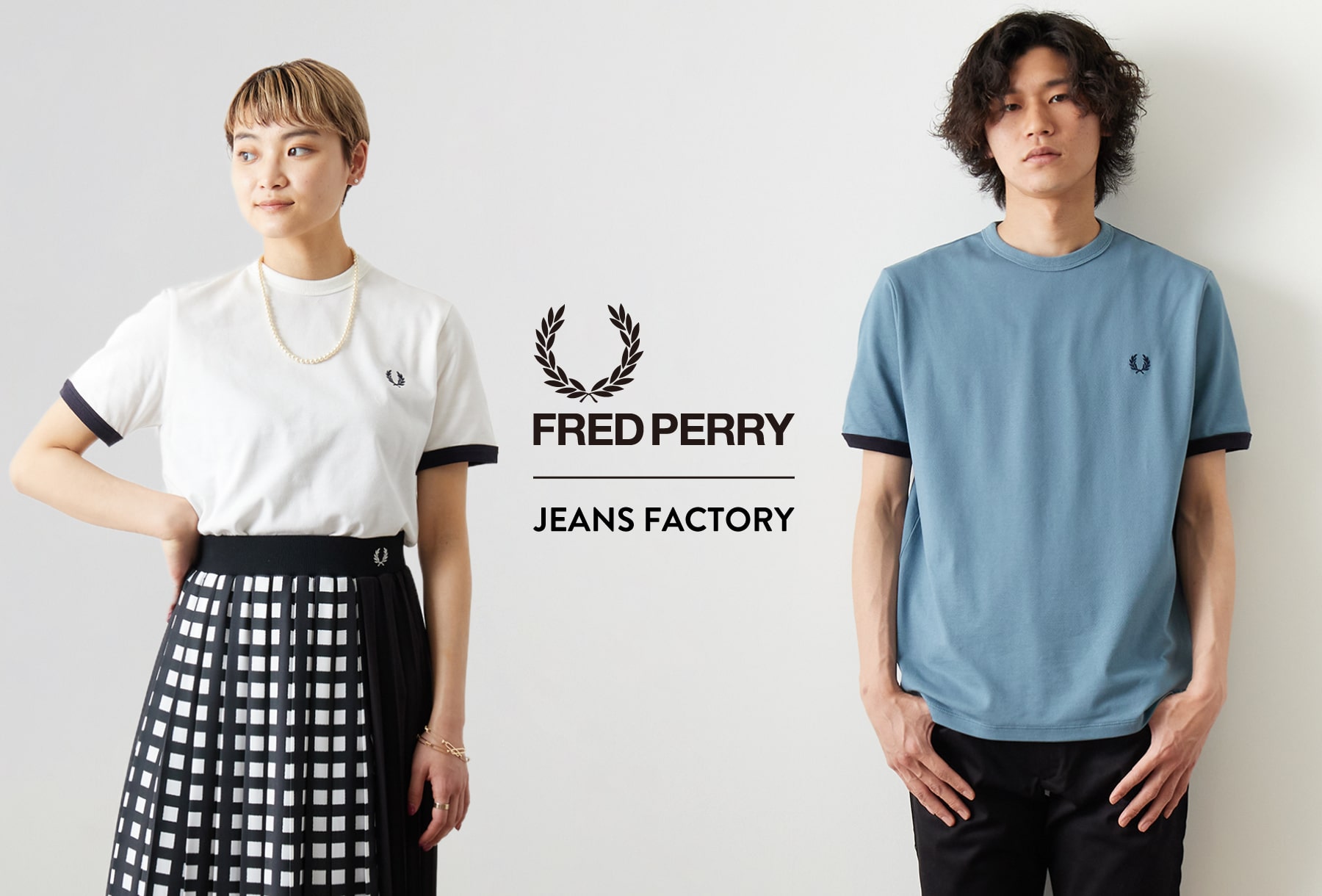 英国カルチャーの象徴 FRED PERRY(フレッドペリー)との別注Tシャツが