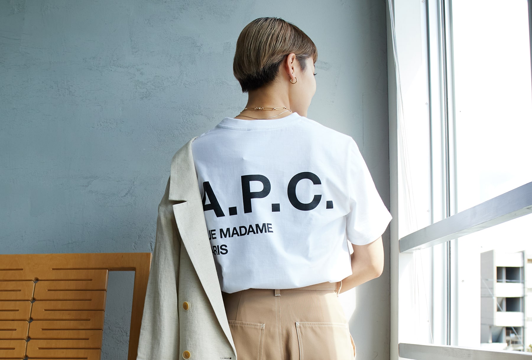 A.P.C.(アー・ペー・セー)の別注デザインTシャツが販売スタート｜JEANS