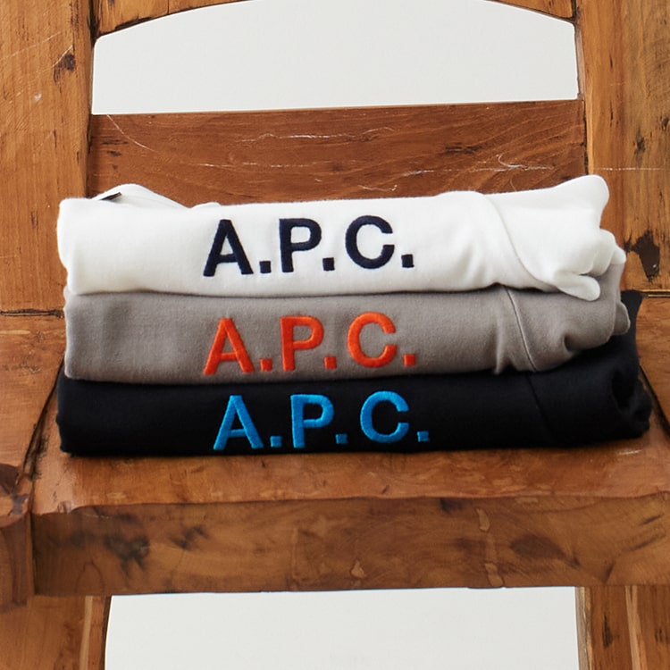 A.P.C.(アー・ペー・セー)の別注デザインTシャツが販売スタート