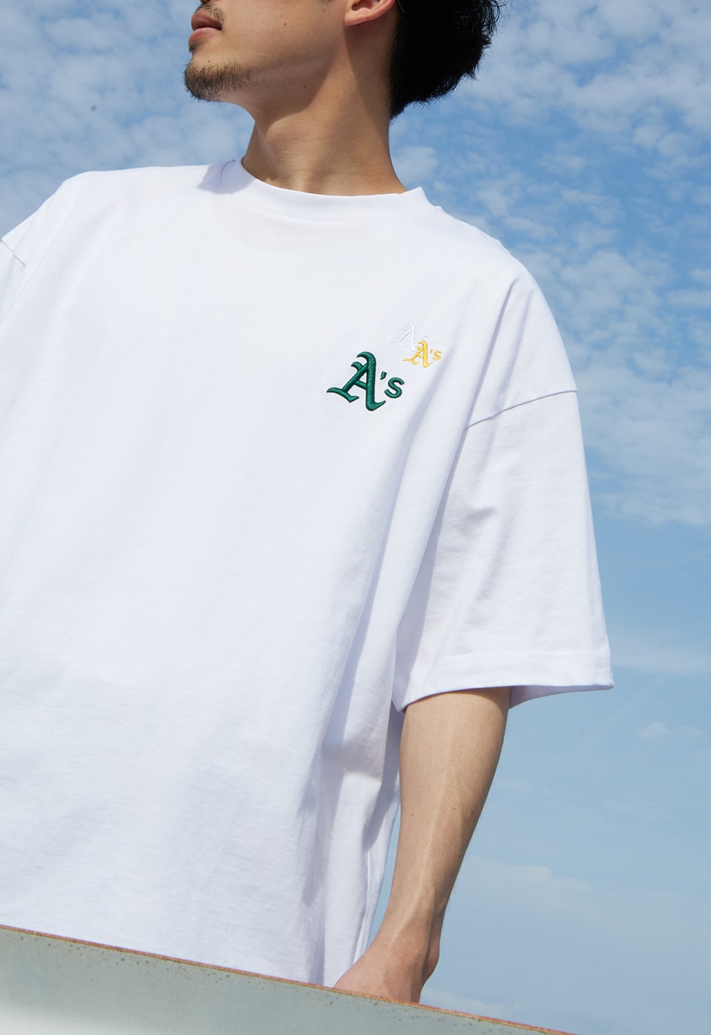 FANATICS(ファナティクス)とのMLB別注コレクション特集のTシャツのイメージ写真です。