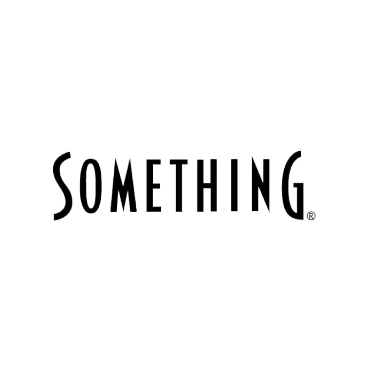 SOMETHING／サムシングのブランドロゴです。