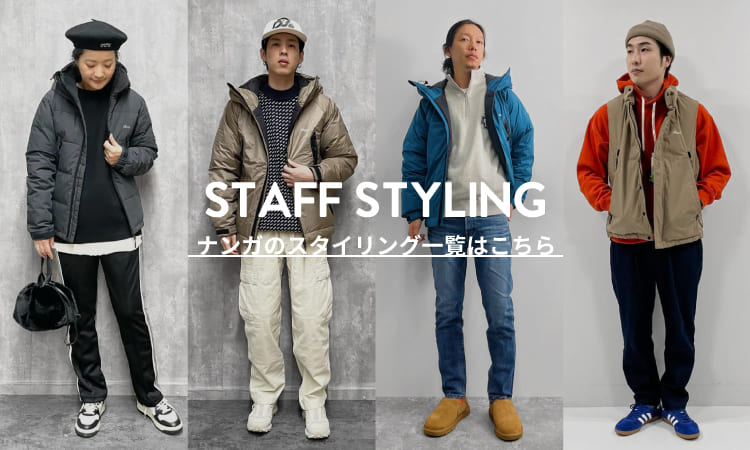 ジーンズファクトリースタッフのNANGA(ナンガ)スタイリングのイメージバナーです。