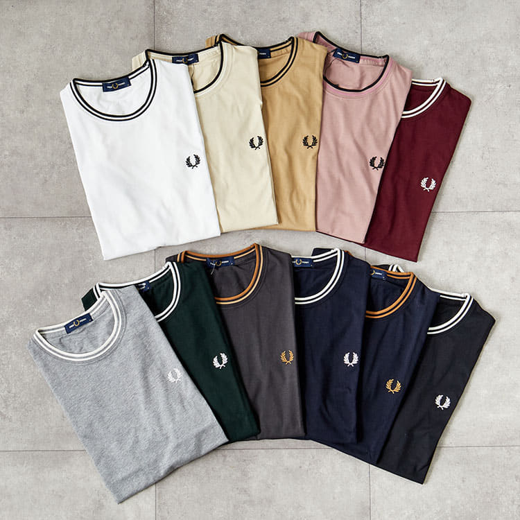 別注を含めた大人気Tシャツ5型をご紹介！FRED PERRY(フレッドペリー) 24SS EXCLUSIVE