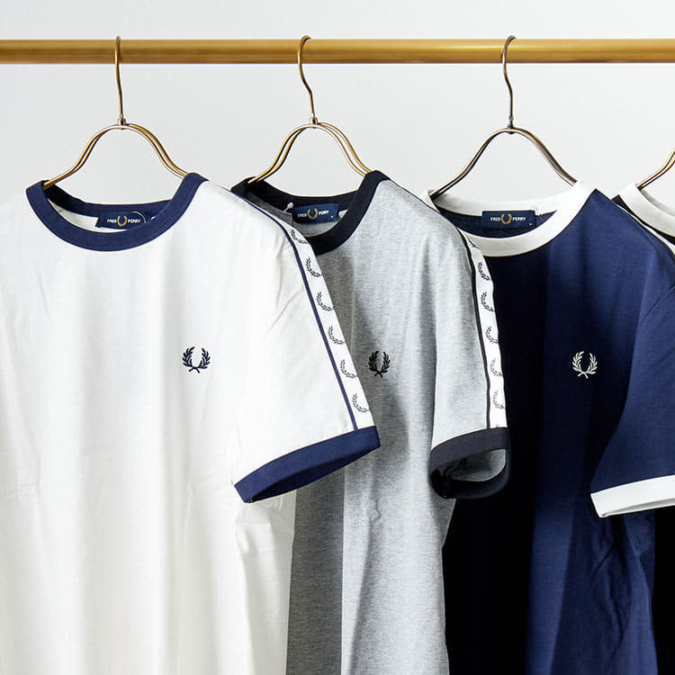 <strong>別注を含めた大人気Tシャツ5型をご紹介！FRED PERRY(フレッドペリー) 24SS EXCLUSIVE</strong>