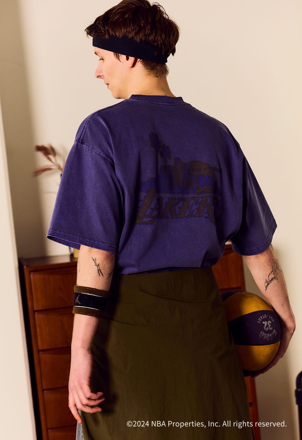 OFF THE COURT BY NBA [オフ ザ コート バイ エヌビーエー] 別注 チームTシャツ [JF-24SS-002-JF]