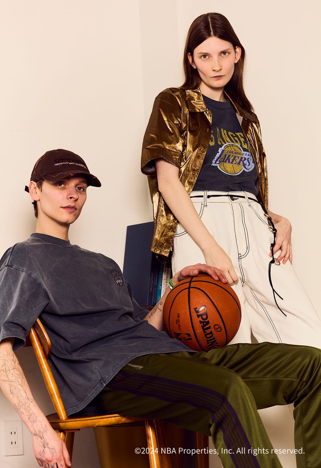 OFF THE COURT BY NBA [オフ ザ コート バイ エヌビーエー] 別注 チームTシャツ [JF-24SS-002-JF]