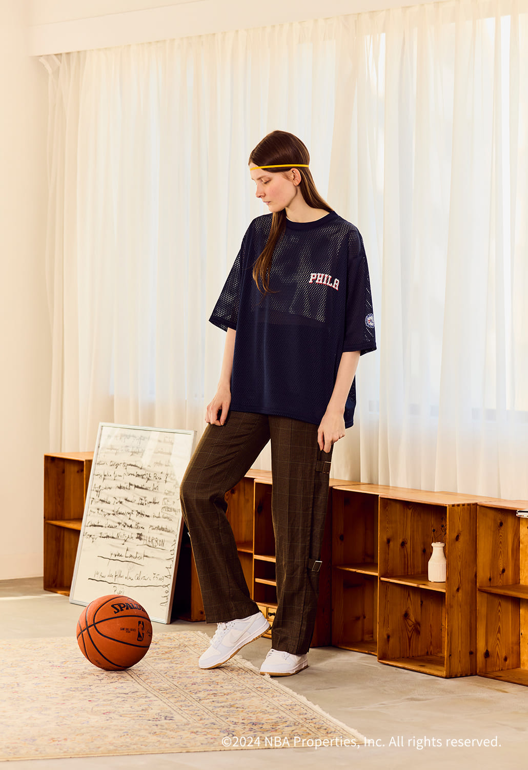 OFF THE COURT BY NBA [オフ ザ コート バイ エヌビーエー] 別注 メッシュTシャツ [JF-24SS-001-JF]