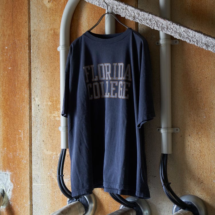 REMI RELIEF [レミレリーフ] 別注 ビッグプリントTシャツ FLORIDA COLLEGE [RN26349312-JF]