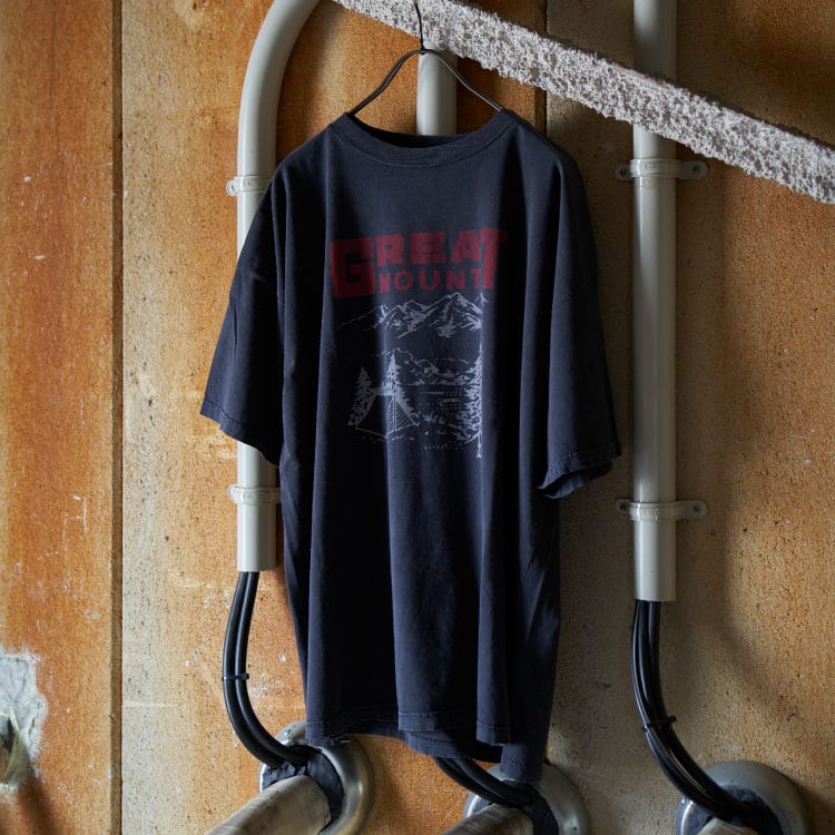 REMI RELIEF [レミレリーフ] 別注 ビッグプリントTシャツ GREAT MOUNT [RN26349306-JF]