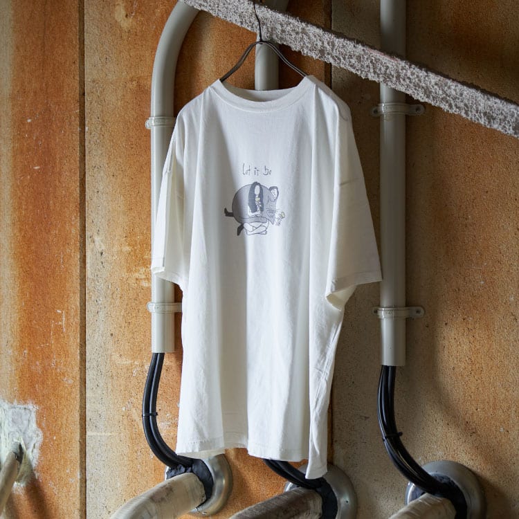 REMI RELIEF [レミレリーフ] 別注 ビッグプリントTシャツ LET IT DO [RN26349323-JF]