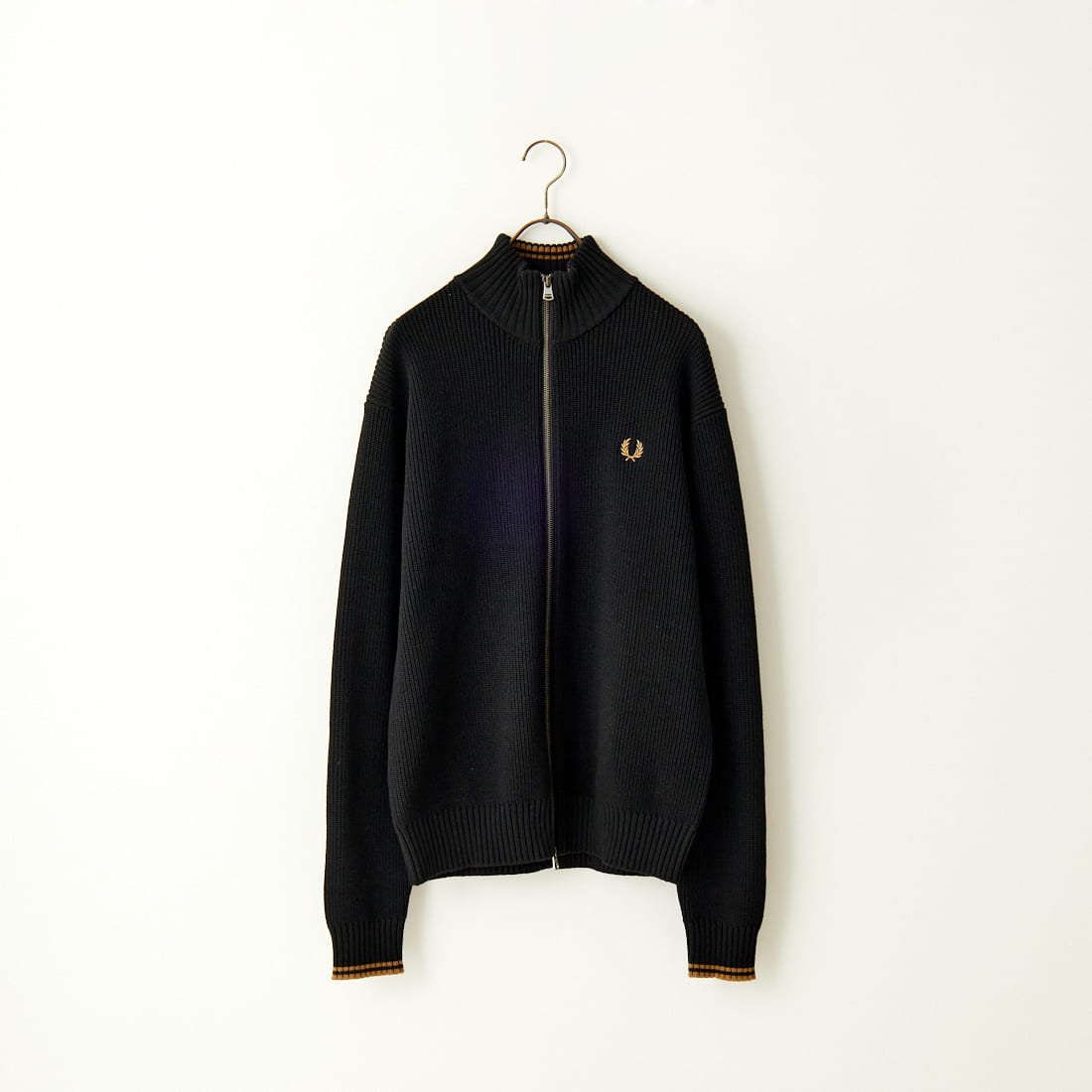 FRED PERRY [フレッドペリー] 別注 ドライバーズニット [FPM-24A-008-JF]
