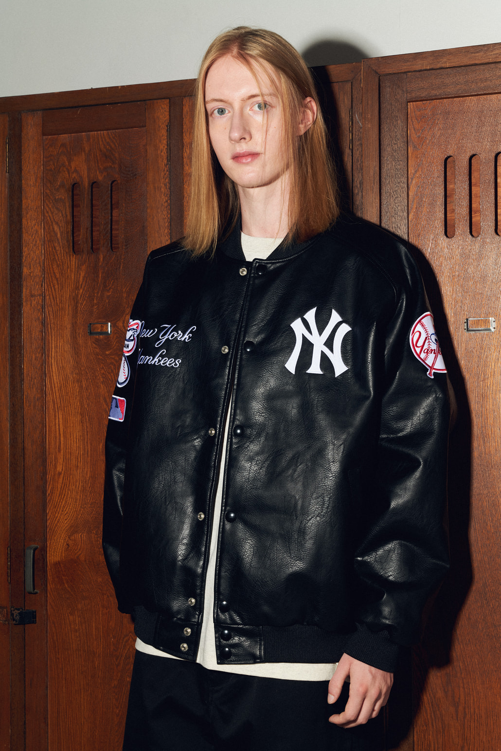 Fanatics [ファナティクス] 別注 MLBロゴワッペンスタジャン [OT2324FW0003-JF]