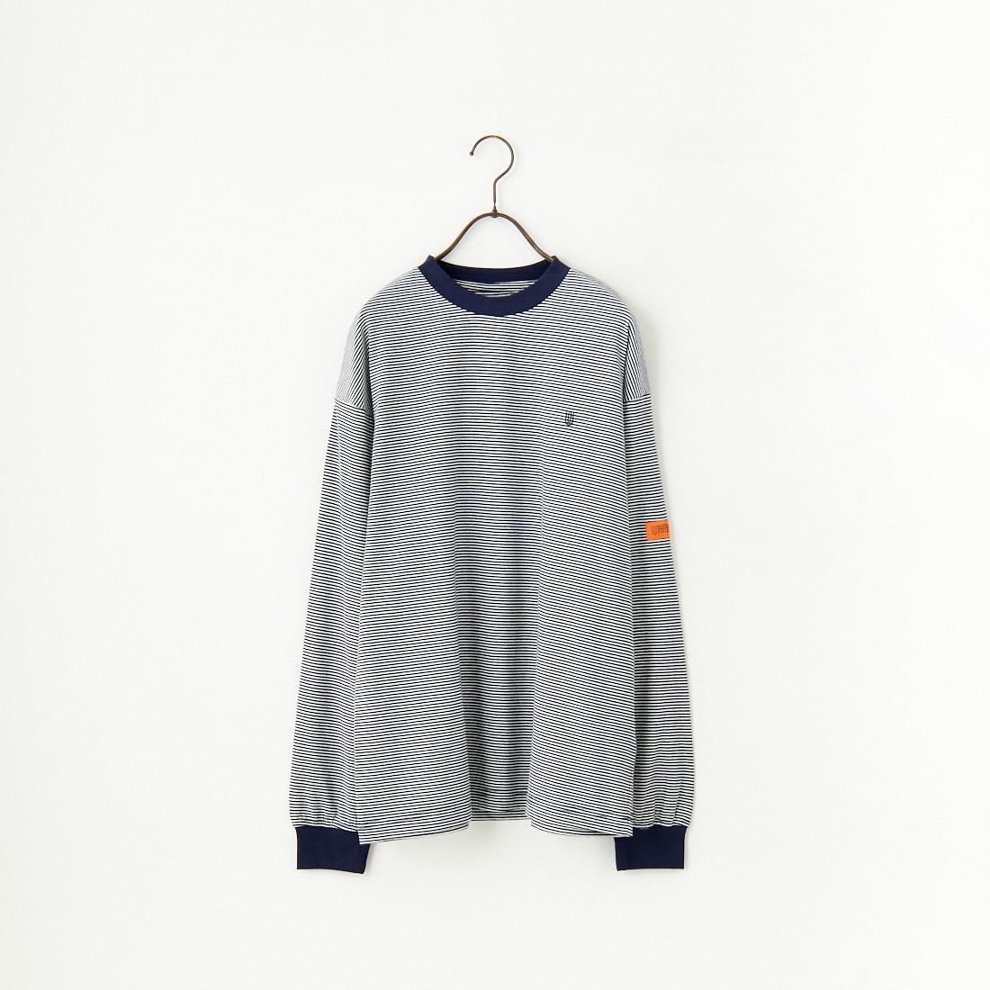 別注 ワンポイントロゴ刺繍 ロングスリーブTシャツ [U2513215IN-JF]の商品画像です。