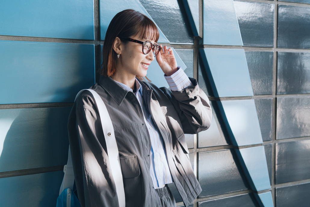 別注UNIVERSAL OVERALLとJULY NINEのコーディネート写真です。