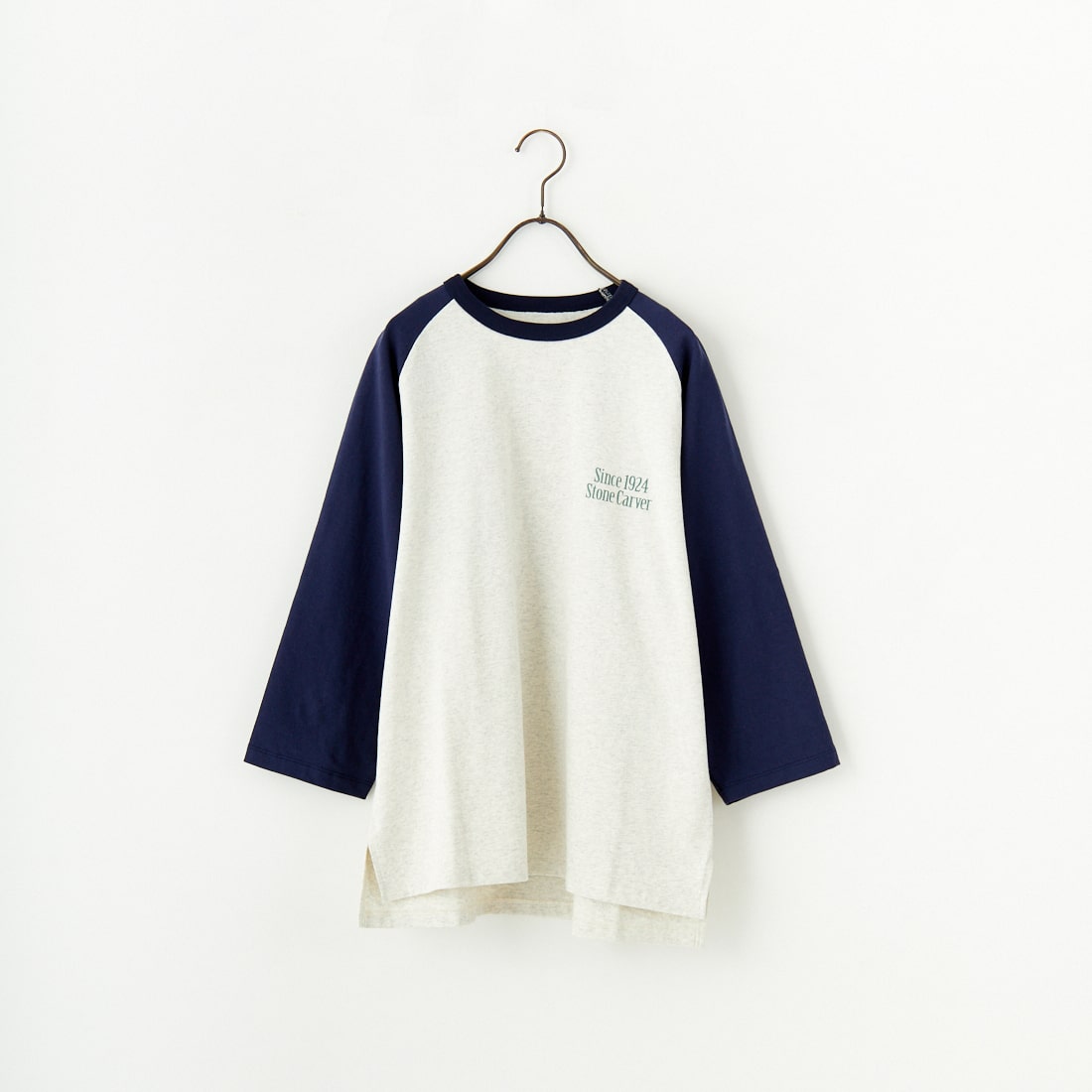 別注 UNIVERSAL OVERALL ラグランプリント7SLTシャツ SoneCarver [U2512210IN-JF_1]の商品画像です。