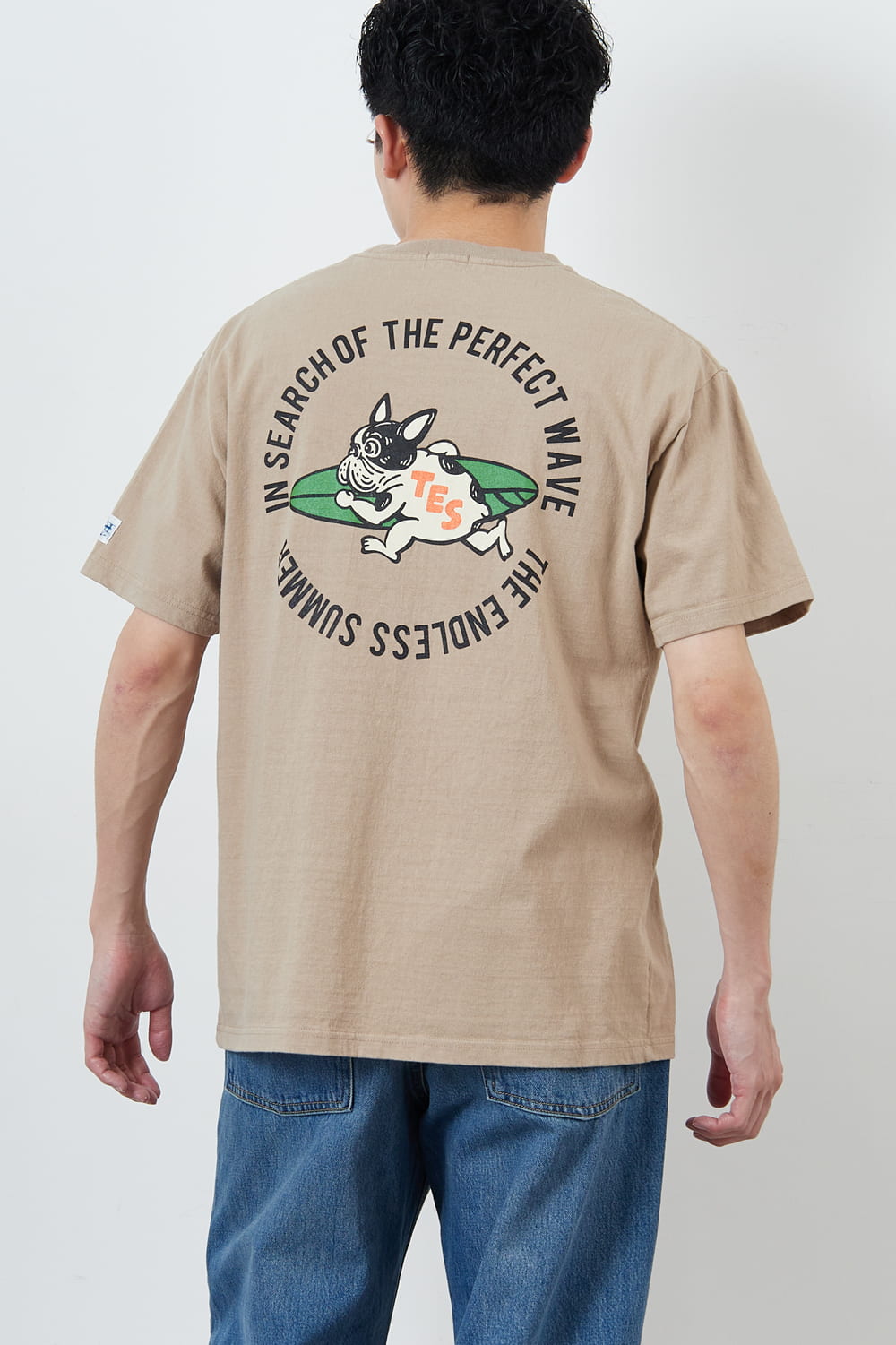 The Endless Summer [エンドレスサマー] 別注 サークルBUHIバックプリントTシャツ [FH-25574503-JF]