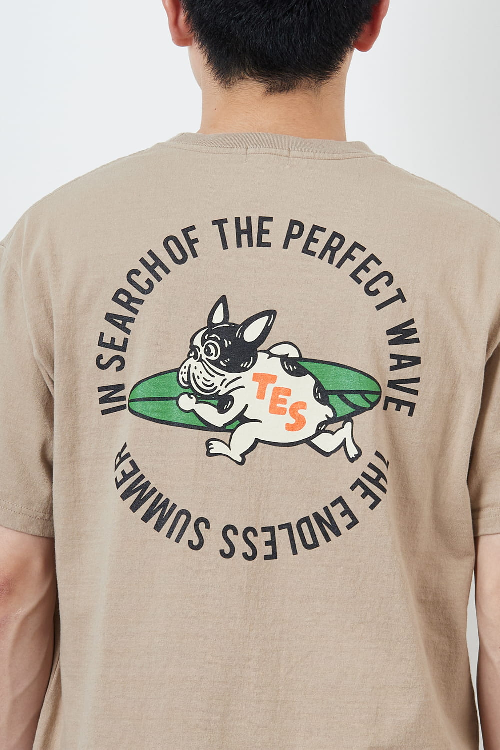 The Endless Summer [エンドレスサマー] 別注 サークルBUHIバックプリントTシャツ [FH-25574503-JF]