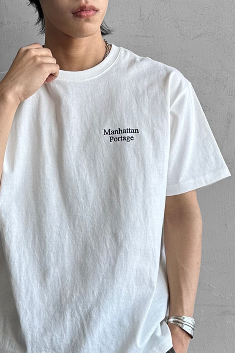 MANHATTAN PORTAGE [マンハッタンポーテージ] 別注 バックフォトプリントTシャツ [25SSMP-IN67-JF]