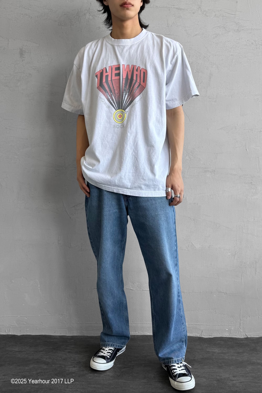 GOOD ROCK SPEED [グッドロックスピード] 別注 THE WHO ロックプリントTシャツ [INTN-033-JF]