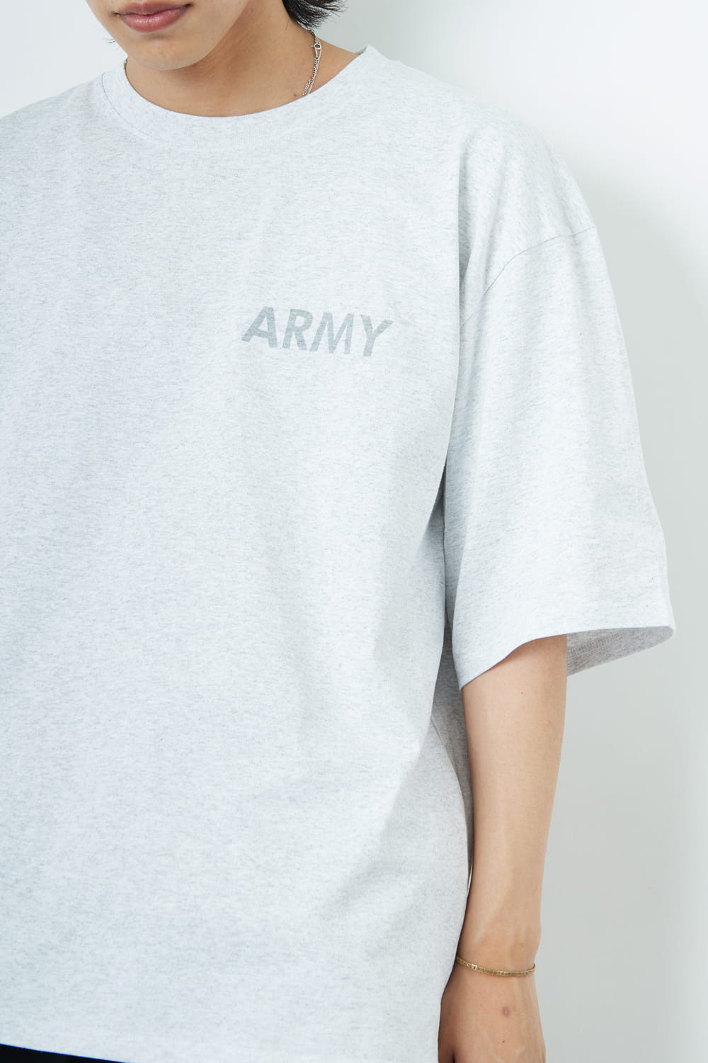 THRIFTY LOOK [スリフティールック] 別注 アーミープリントTシャツ [OE1401-JF]