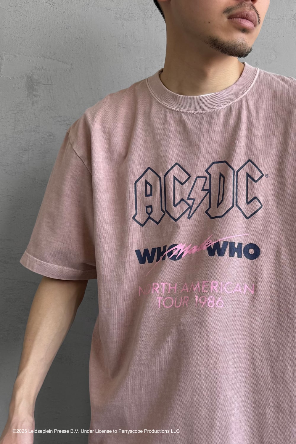 GOOD ROCK SPEED [グッドロックスピード] 別注 AC/DC ロックプリントTシャツ(Who Made Who) [INTN-023-JF]