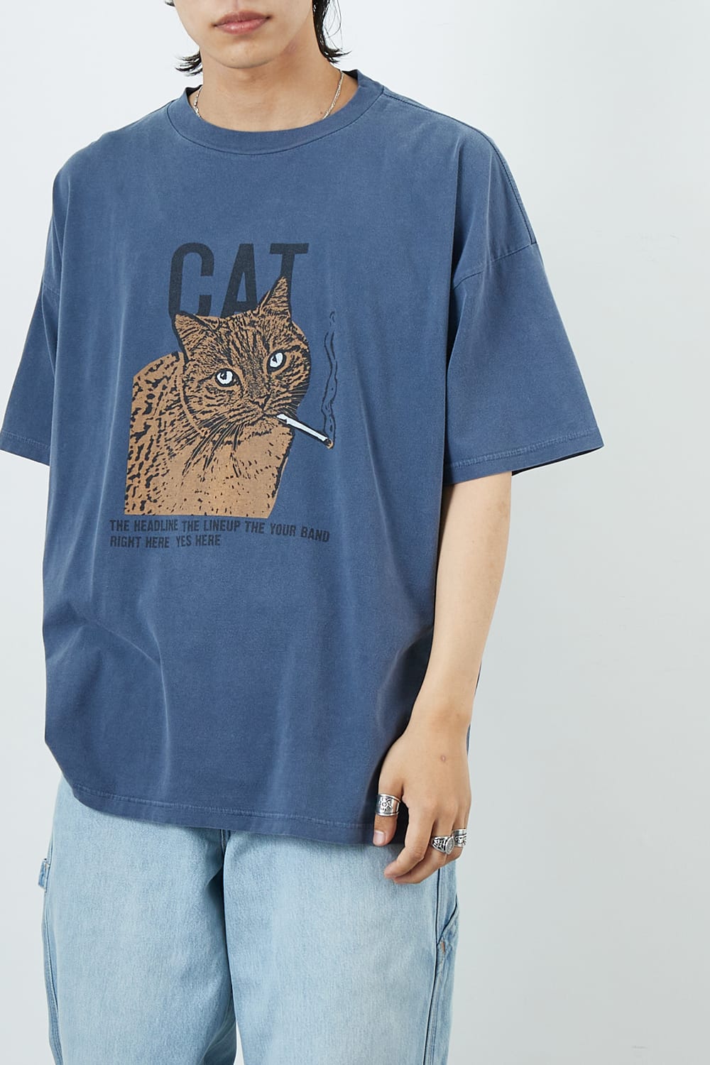 REMI RELIEF [レミレリーフ] 別注 ビッグプリントTシャツ I NEED [RN28369303-JF]