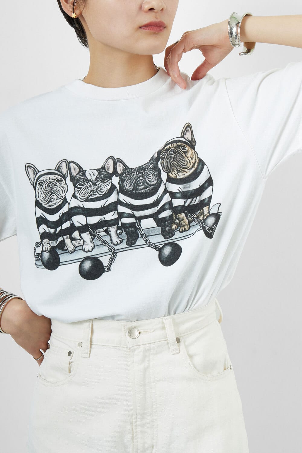 The Endless Summer [エンドレスサマー] 4BUHI ノートリアスプリズナーTシャツ [FH-25574343]