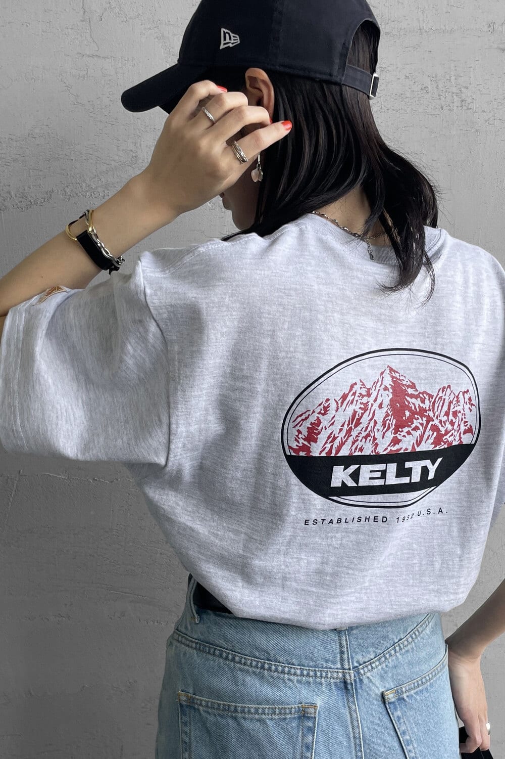 KELTY [ケルティ] 別注 バックプリントTシャツ [KE252W30IN04-JF]