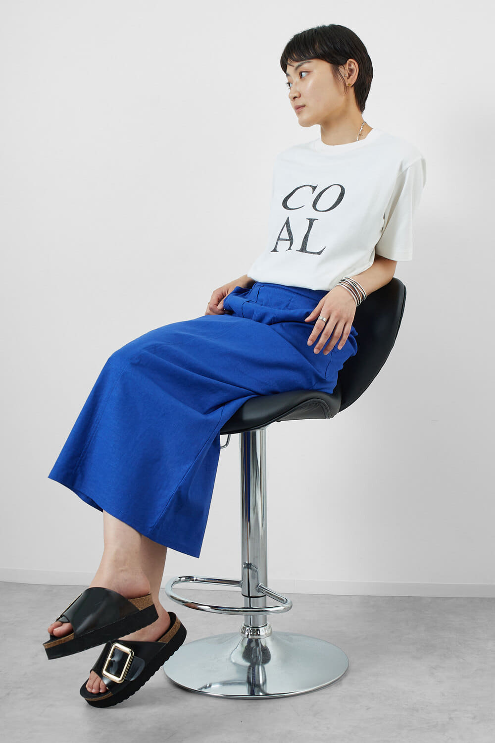 blurhms ROOTSTOCK [ブラームス ルーツストック] COAL スタンダードプリントTシャツ [BROOTS25S33D]