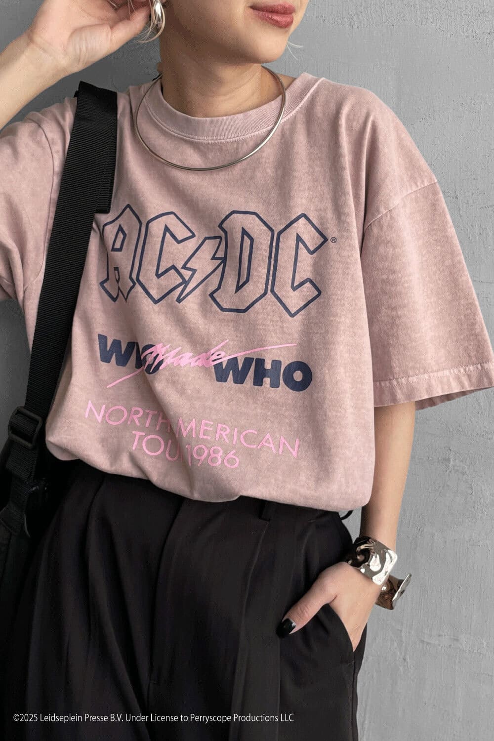 GOOD ROCK SPEED [グッドロックスピード] 別注 AC/DC ロックプリントTシャツ(Who Made Who) [INTN-023-JF]