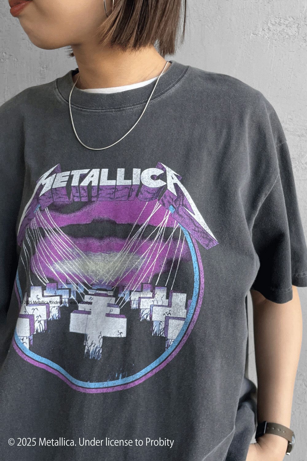 GOOD ROCK SPEED [グッドロックスピード] 別注 METALLICA ロックプリントTシャツ [INTN-028-JF]