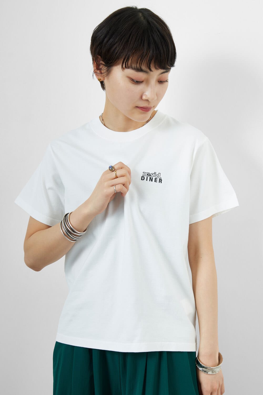 X-girl [エックスガール] ショートスリーブ プリントTシャツ [105251011015]