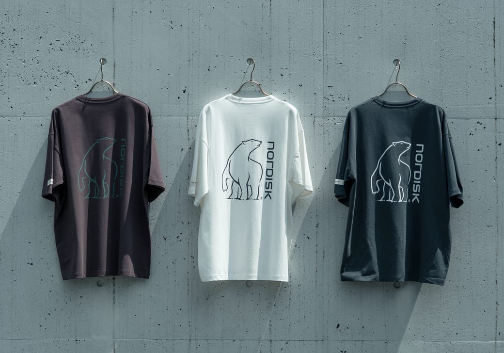 NORDISK [ノルディスク] 別注 バックロゴプリントTシャツ [NU11504-JF]です。