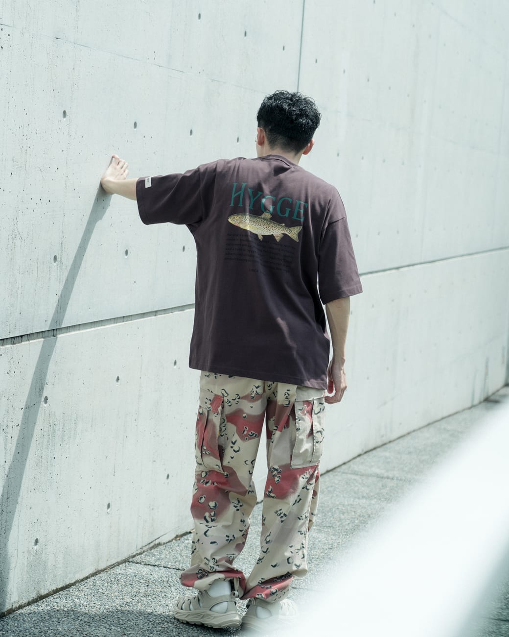 NORDISK [ノルディスク] 別注 HYGGE フィッシュバックプリントTシャツ [NU11502-JF]です。