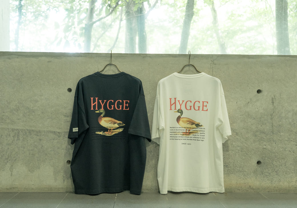 NORDISK [ノルディスク] 別注 HYGGE カモバックプリントTシャツ [NU11501-JF]です。