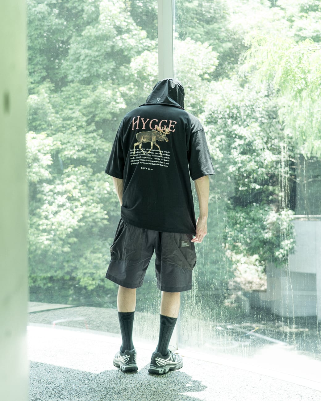 NORDISK [ノルディスク] 別注 HYGGE シカバックプリントTシャツ [NU11503-JF]です。