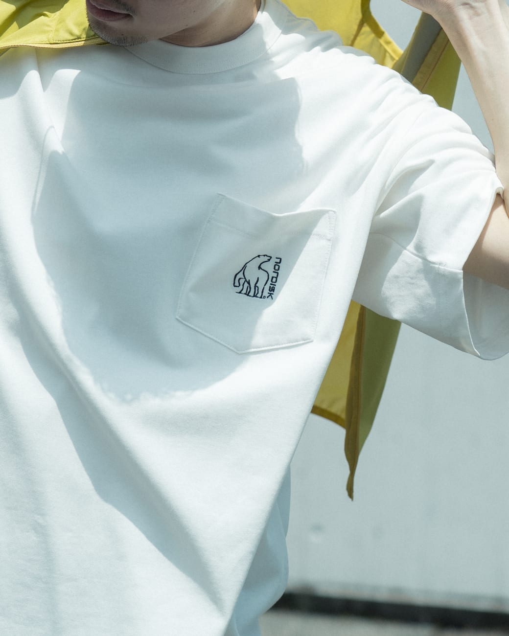 NORDISK [ノルディスク] 別注 ワンポイントポケットTシャツ [NU11505-JF]です。
