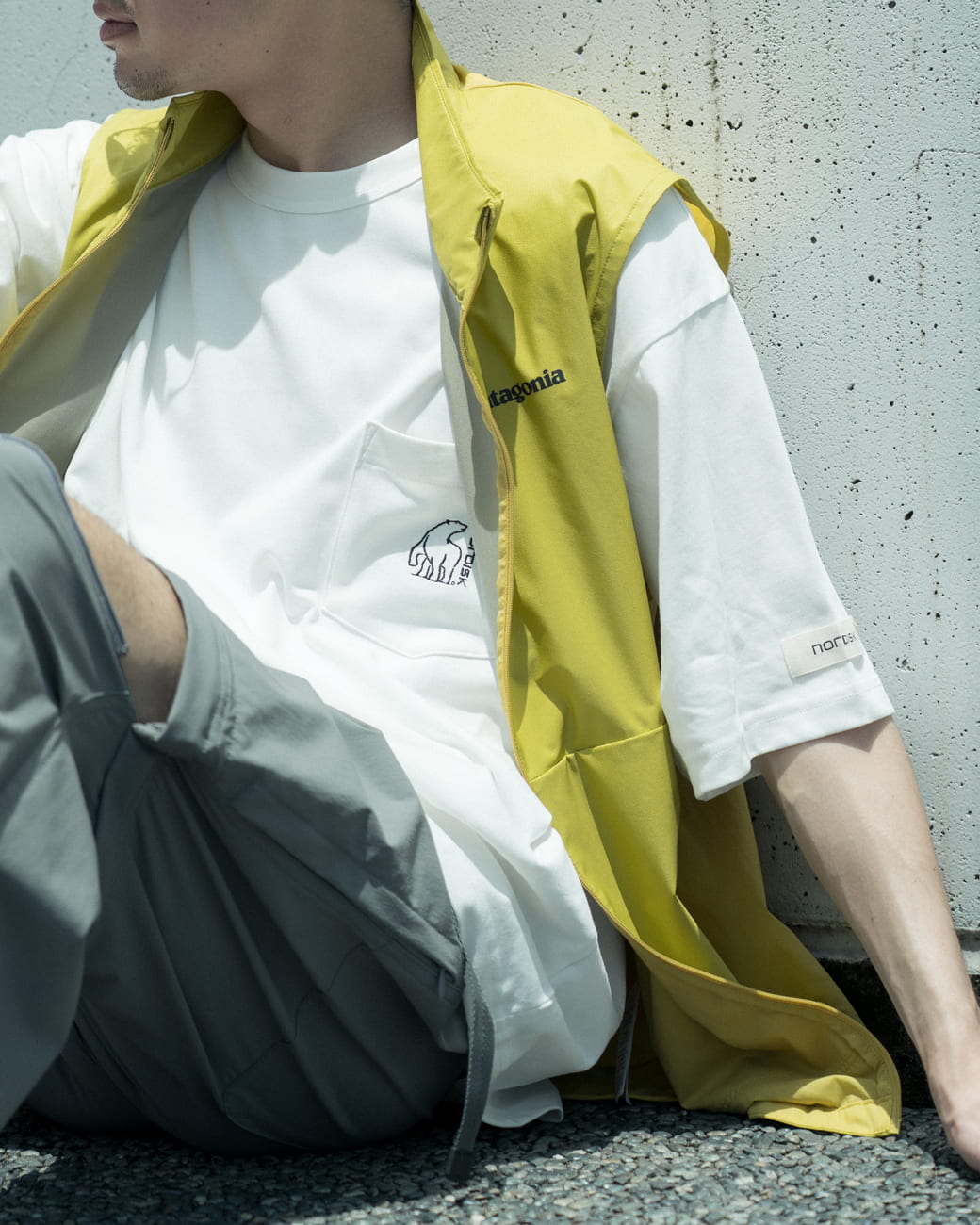 NORDISK [ノルディスク] 別注 ワンポイントポケットTシャツ [NU11505-JF]です。