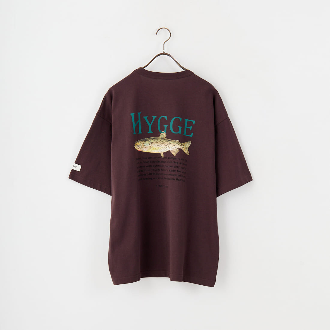 NORDISK [ノルディスク] 別注 HYGGE フィッシュバックプリントTシャツ [NU11502-JF]です。