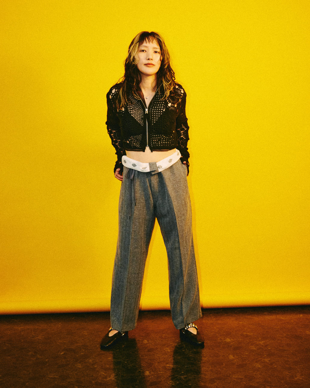 Dickies [ディッキーズ] 別注 ヘリンボーン グランパワークパンツ [253M401N01-JF]です。