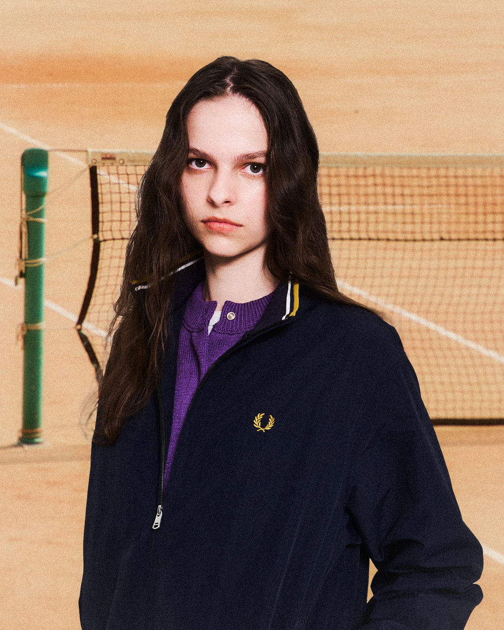 FRED PERRY [フレッドペリー] 別注 ナイロンブレンサムジャケット [FPM-25A-007JF]です。