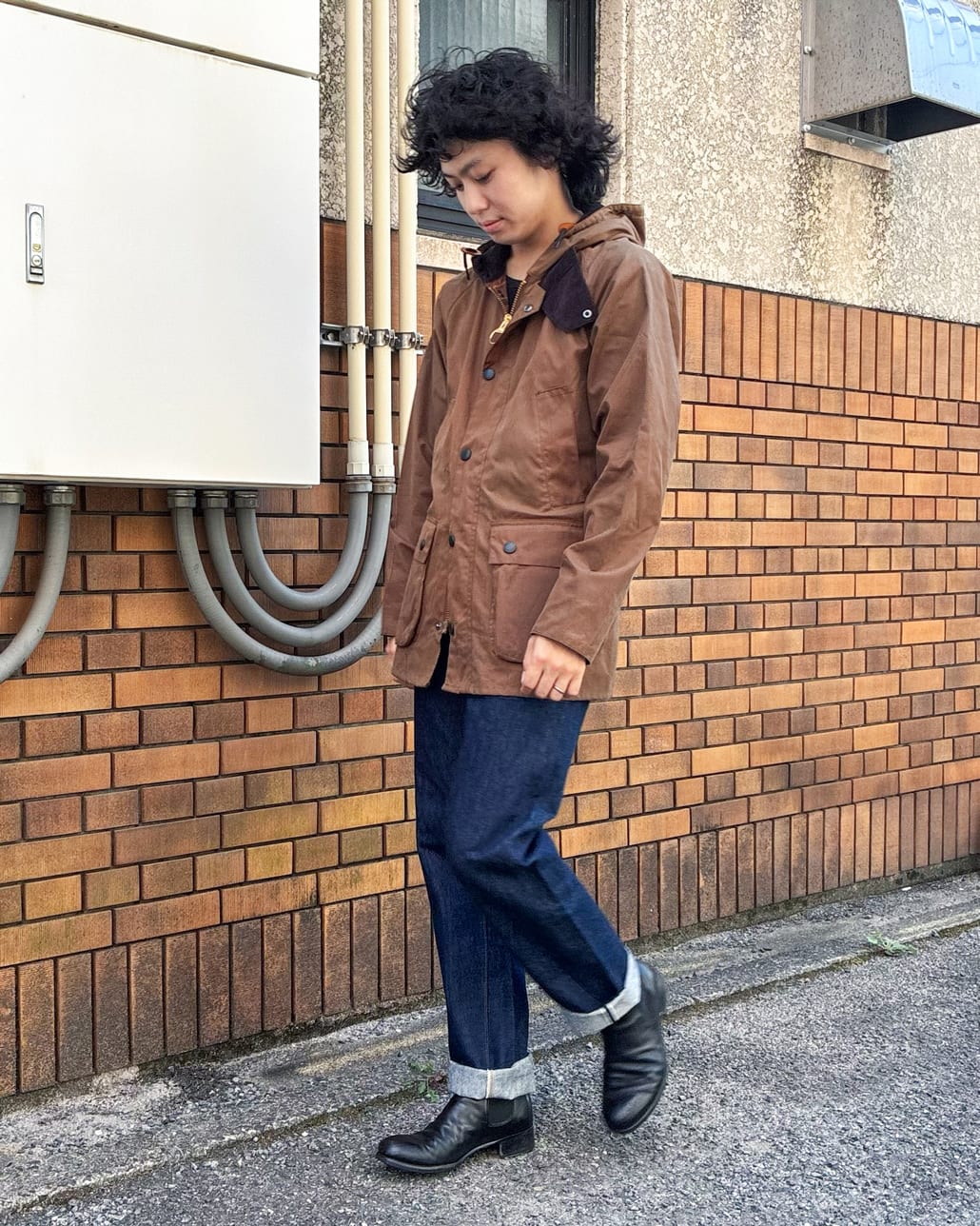ジーンズファクトリースタッフのデニムスタイリングです。