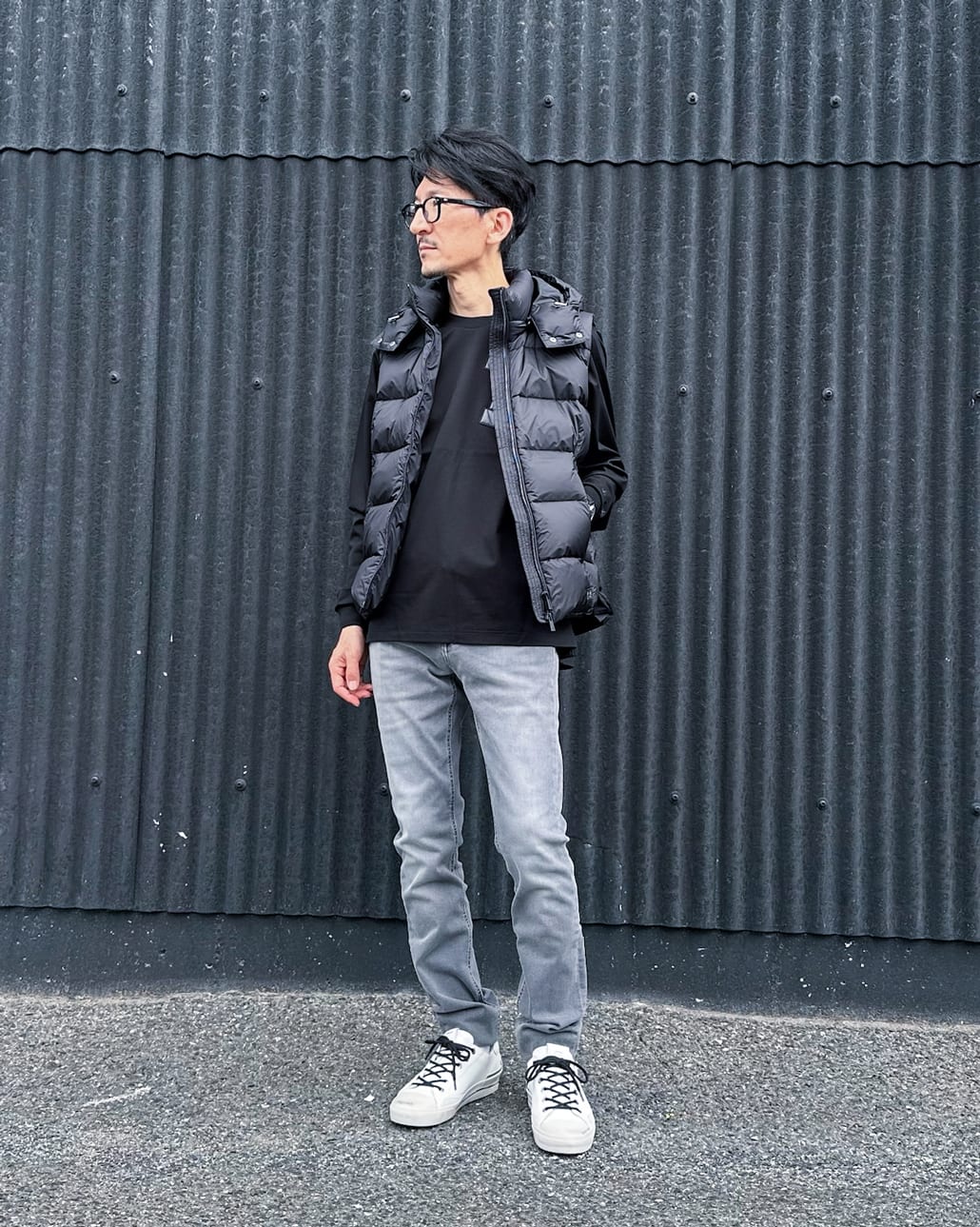 ジーンズファクトリースタッフのデニムスタイリングです。