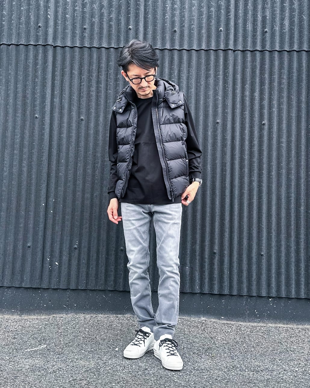 ジーンズファクトリースタッフのデニムスタイリングです。