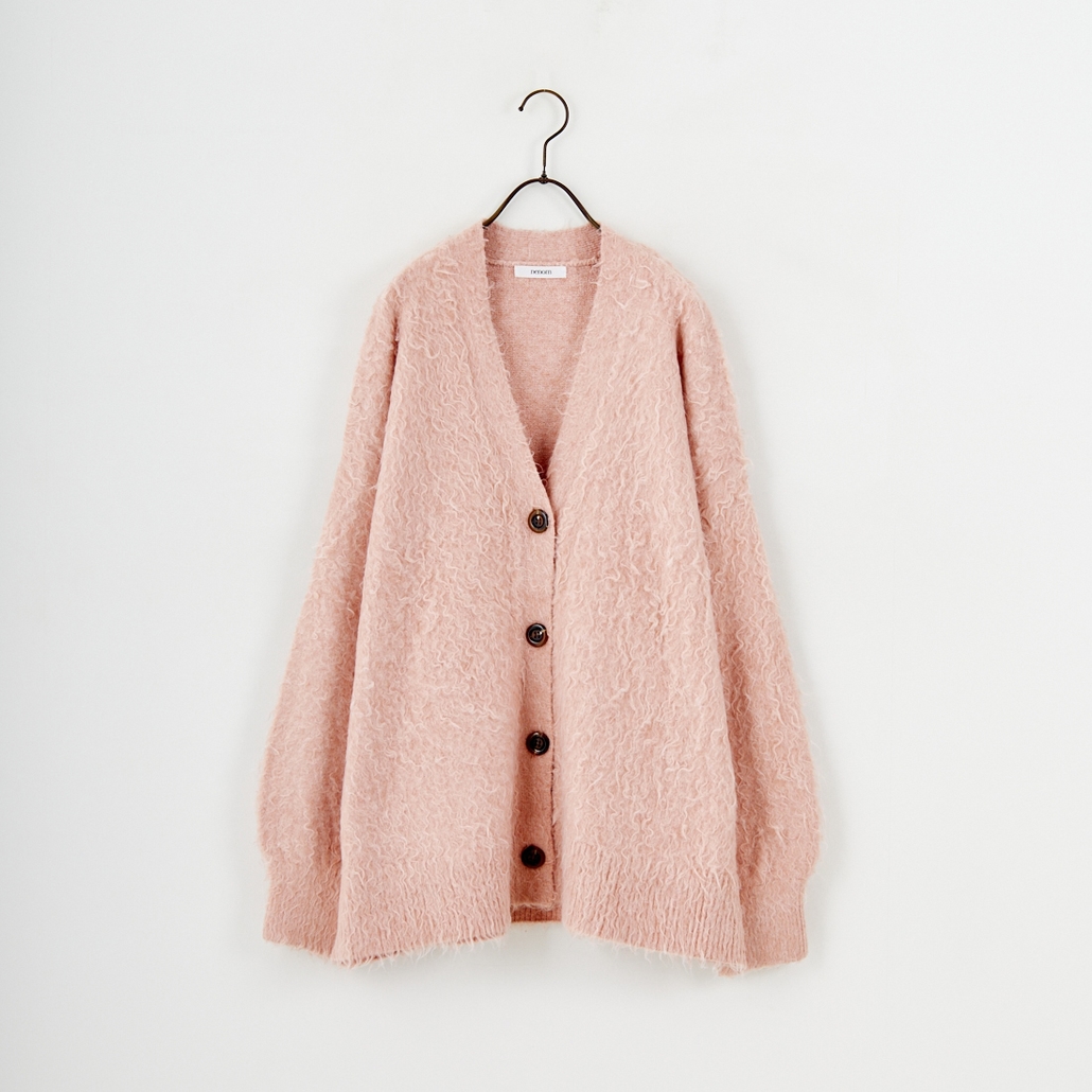 nenom [ネノム] シャギーニット Vネックカーディガン [NE25131037]