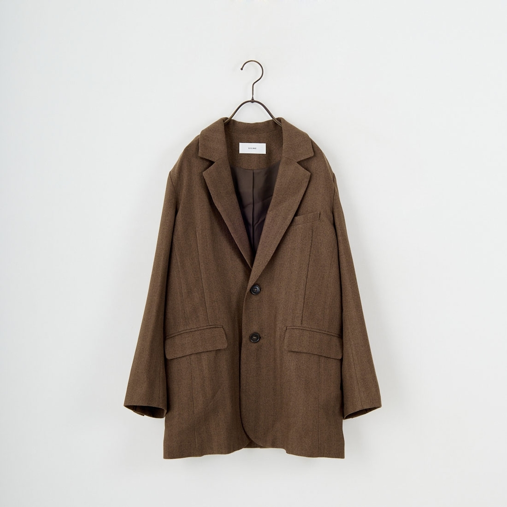 USINE [ユジーヌ] イージーケアウールライクジャケット [21256062]