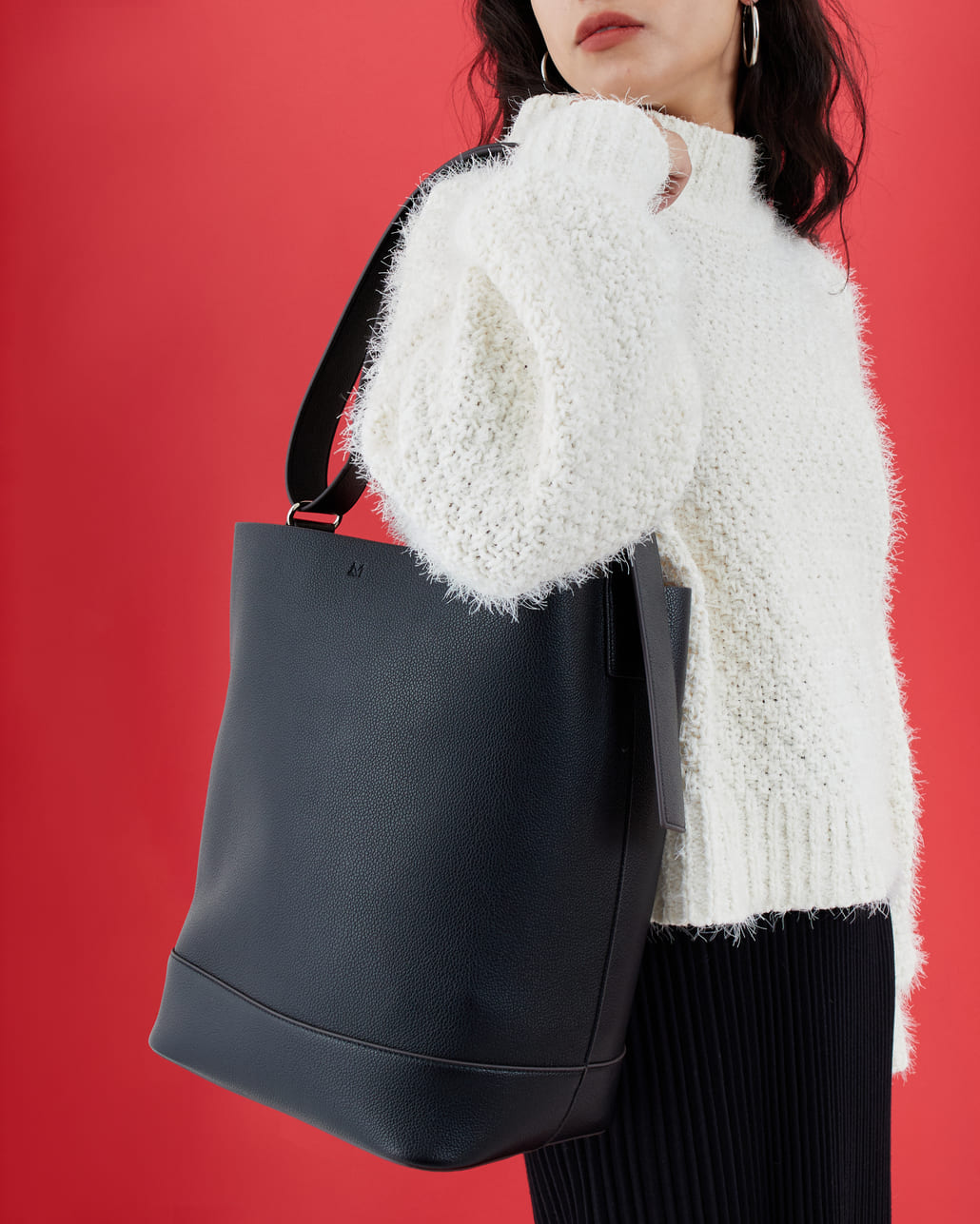 &MyuQ [アンドミューク] 別注 JUNO バケツ型トートバッグ [MCB071-JF]